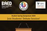 Join Students' Debate Session! | Student Spring Symposium 2024