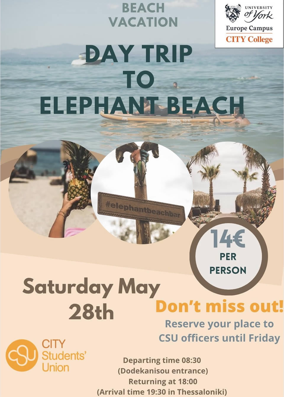 Beach Party, Saturday 28th of May in Halkidiki @ElephantBeachBar