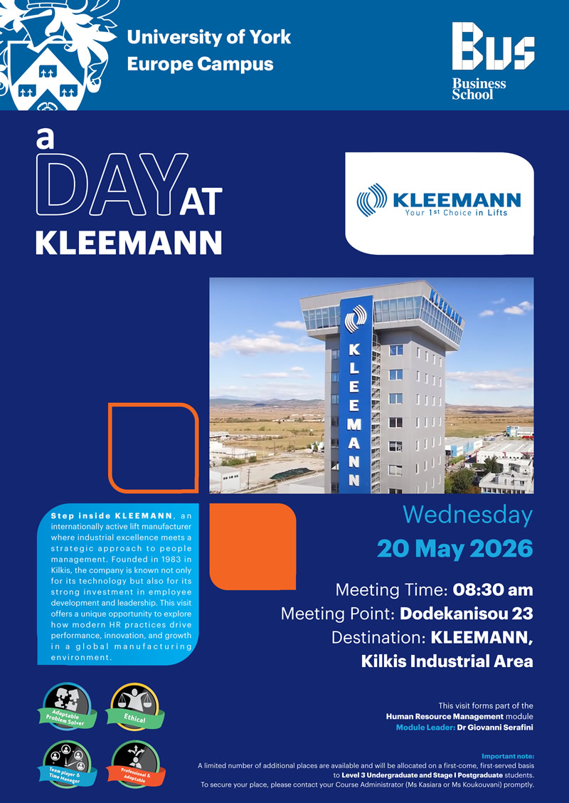 A Day at KLEEMANN
