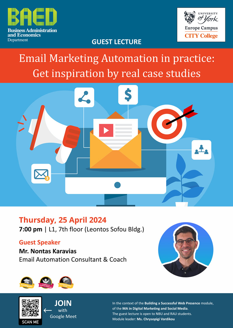 Guest Lecture - Email Marketing Automation in practice