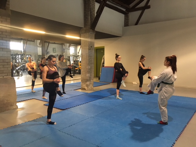 Karate for CITY Women at Warehouse gym