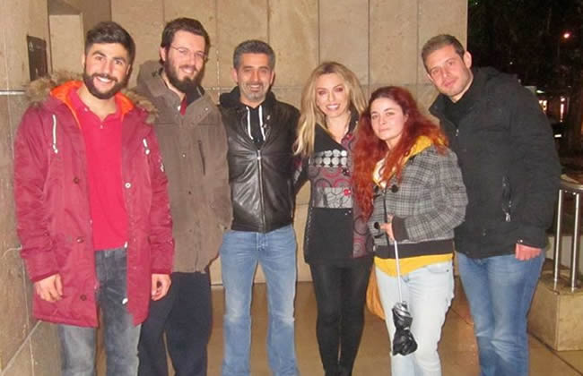 Volunteers in Radiotaxi Macedonia event