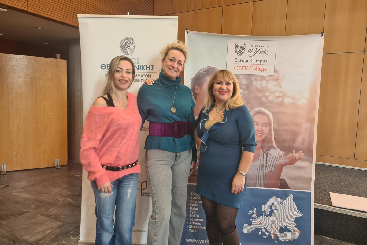Dr Aristea Ladas, Dr Stella Karapa and Dr Kalliopi Megari