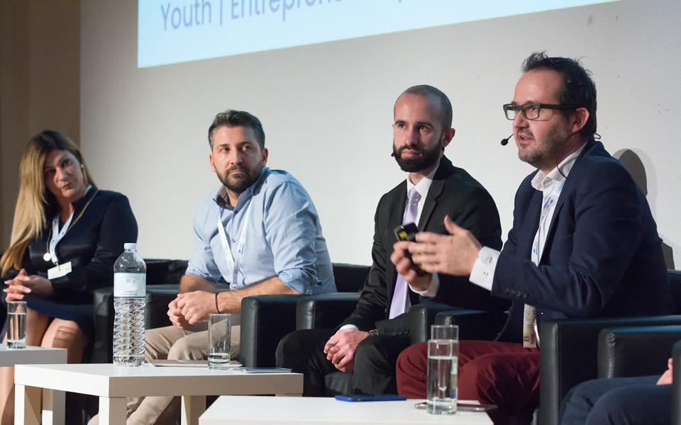 Mr Vassilis Tsoulis, Director of Career, Employability and Entrepreneurship Centre of CITY College at EU&U Conference