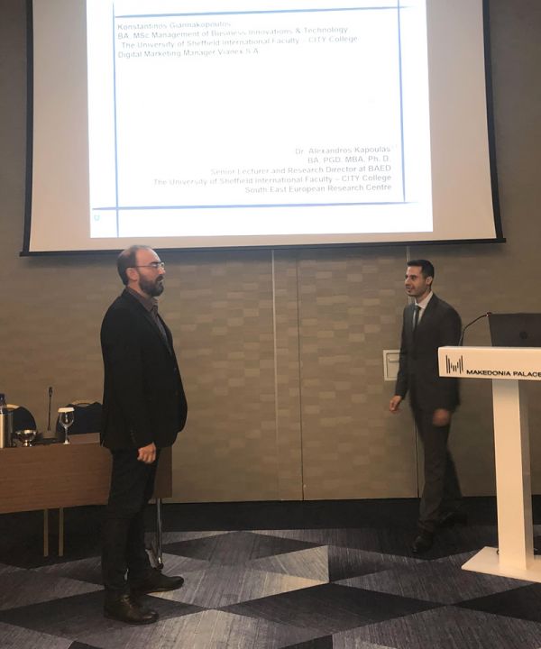 Dr. Alexandros Kapoulas and Mr. Konstantinos Giannakopoulos