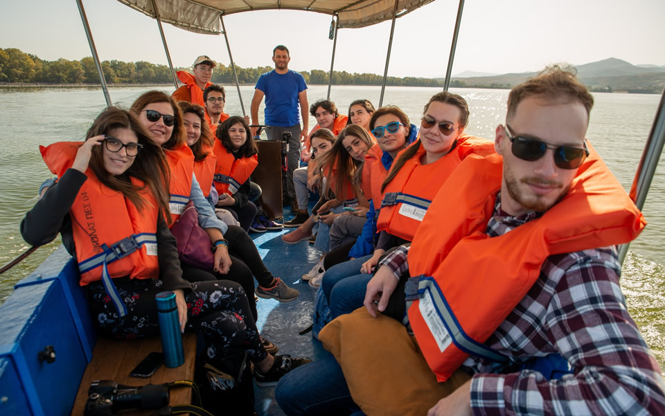 An exciting day trip to Kerkini lake for CITY College students