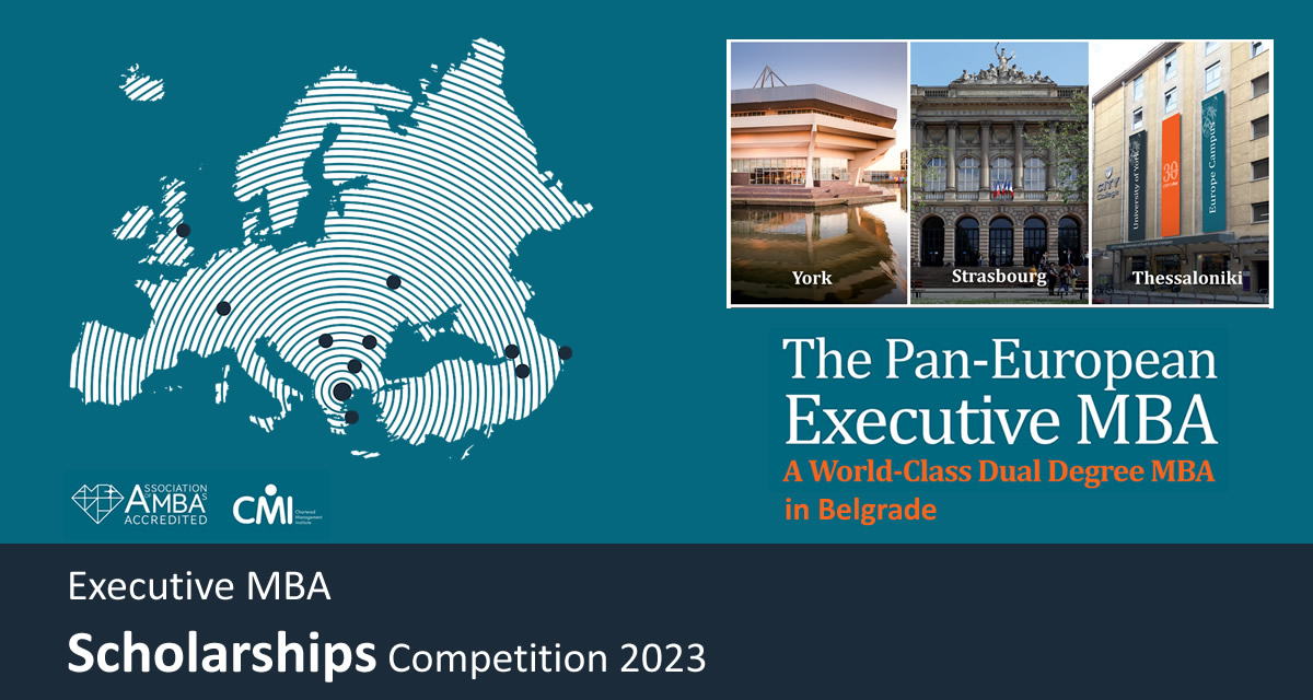 Executive MBA Scholarships Competition Serbia 2023