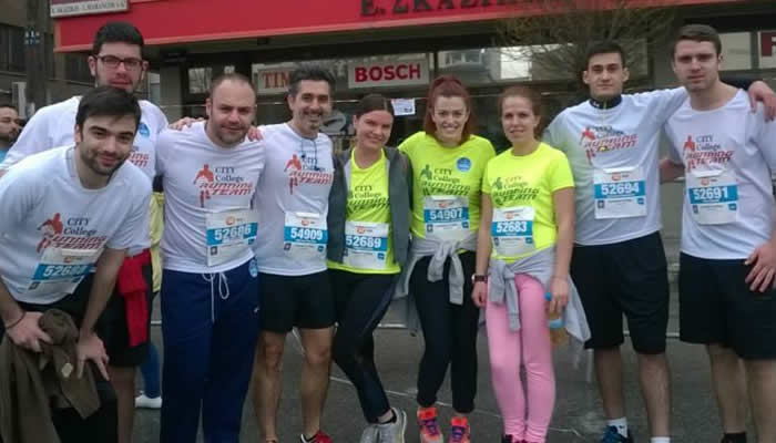 Our Running Team comprised of 33 runners from our Faculty’s student body, faculty and administration staff members