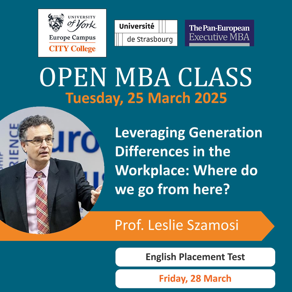 Leveraging Generation Differences in the Workplace: Where do we go from here?