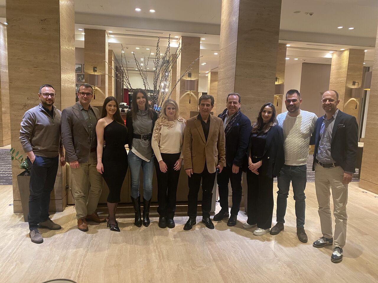 Serbian alumni connect with Prof. Panayiotis Ketikidis at networking event