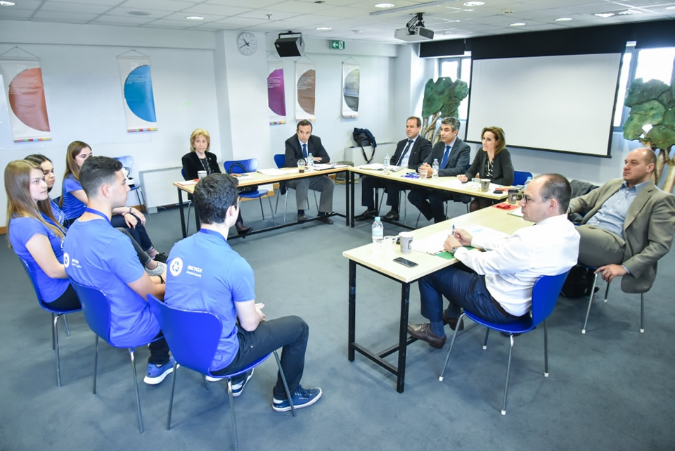 Prof. Panayiotis Ketikidis participated in the judges’ panel of Finals of the Pan-Hellenic Student Competition in Virtual Enterprise 2017 that took place 28 April in Athens, Greece