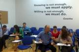 Training workshops for Fibank and EAGLE Mobile by Dr. Nikolaidis in Tirana
