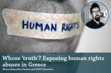 Online Talk: Whose 'truth'? Exposing human rights abuses in Greece