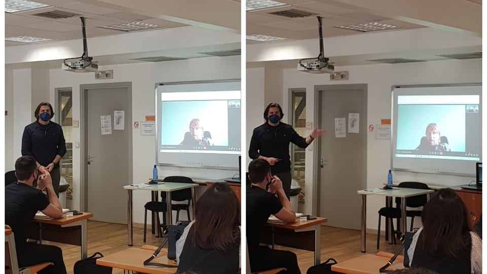 CITY College students had the opportunity to attend an interesting guest lecture by Mr Nikolaos Koumaniotis, Production Operations Manager at Coffee Island