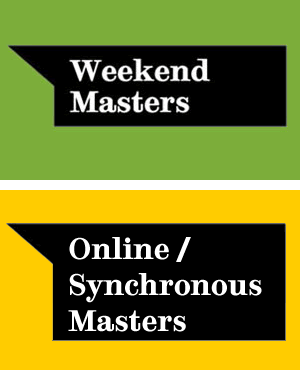 Weekend Online/Synchronous Masters